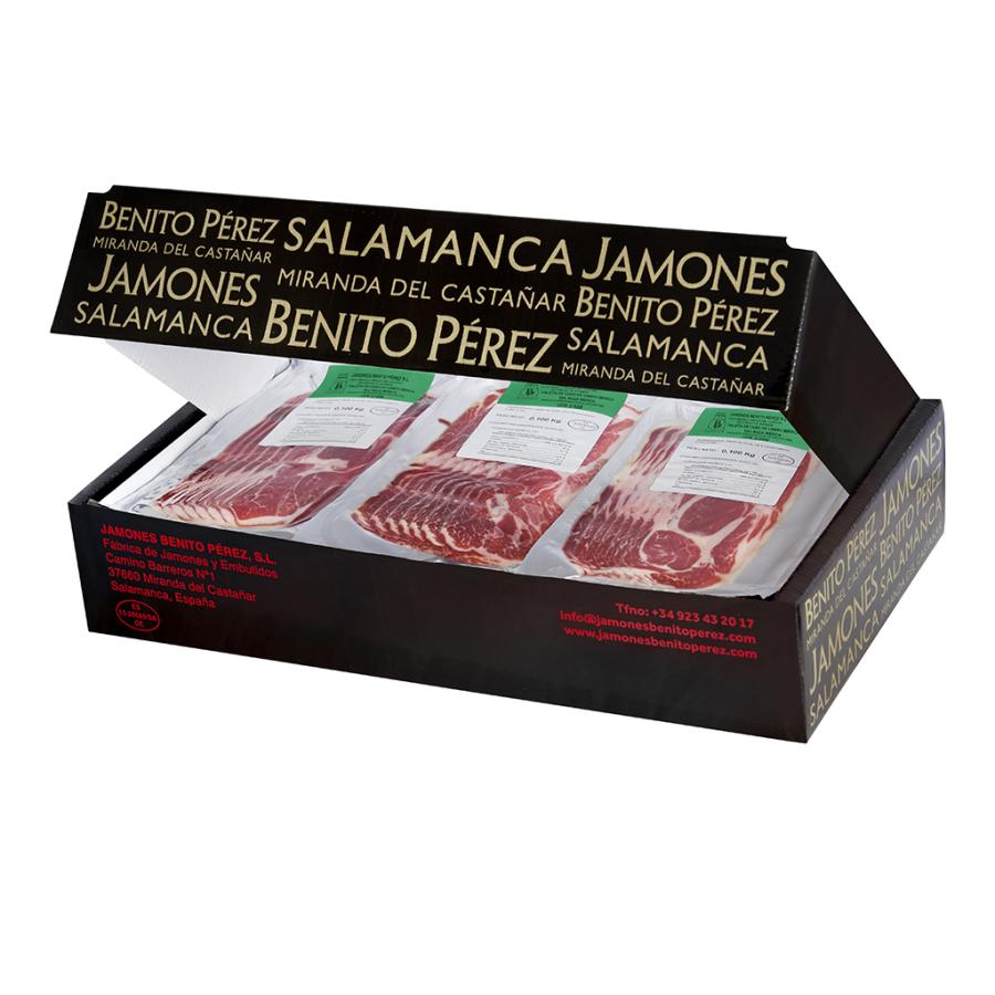 Cebo de Campo 50% Iberian Shoulder Ham Sliced (30X100g)