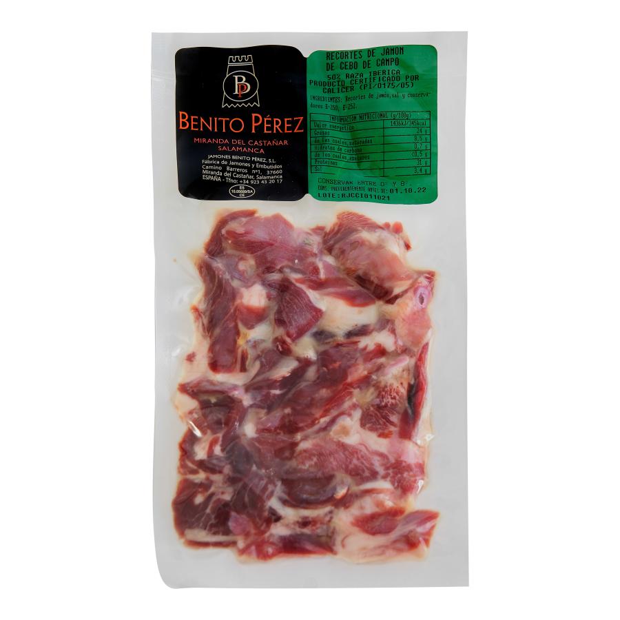 Recortes de Jamón Cebo de Campo Ibérico 50% Raza Ibérica