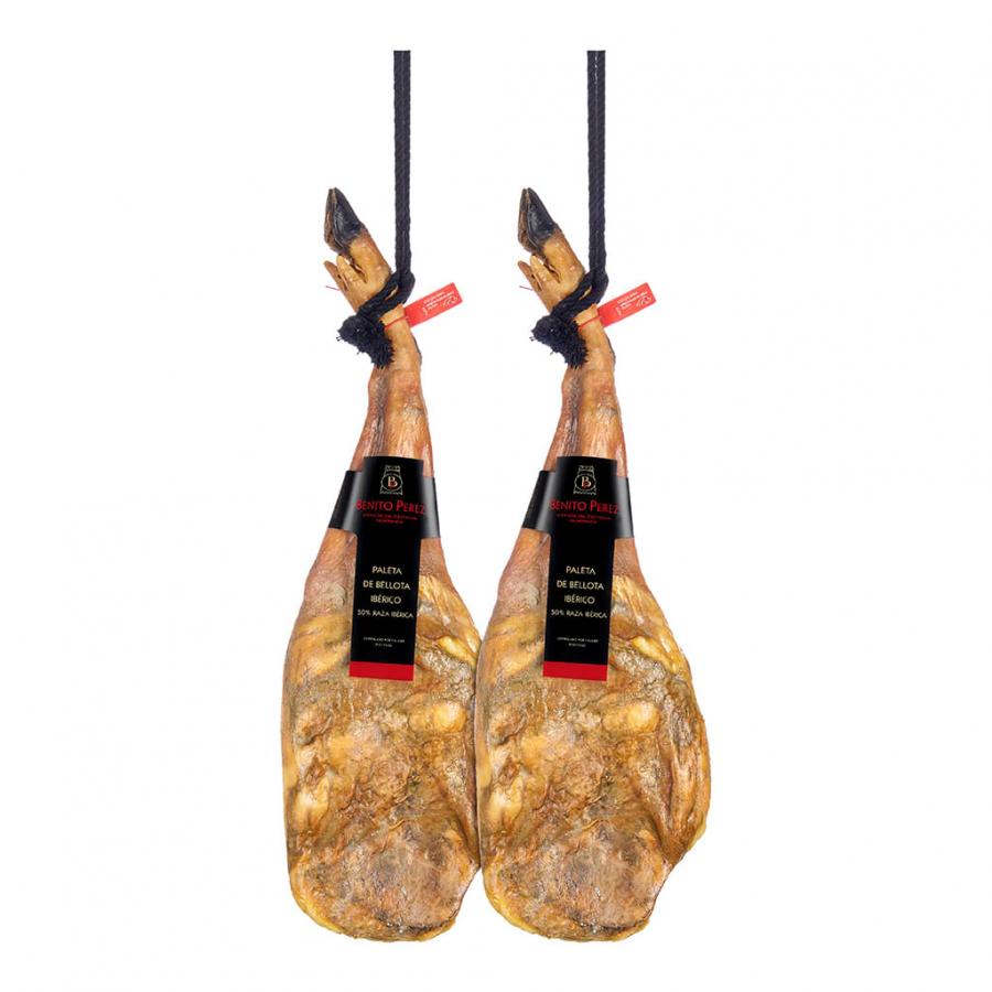 ¡OFERTA! 2 Paletas de Bellota Ibéricas 50% Raza Ibérica