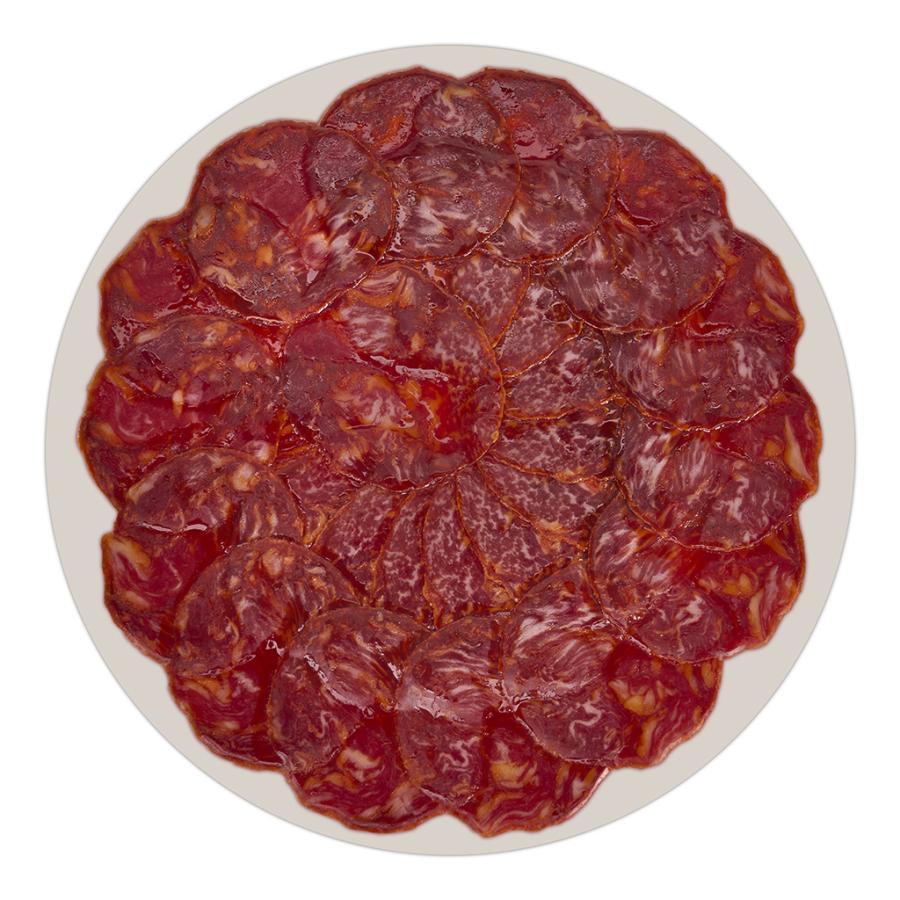 Sachet de 100g de Chorizo de Secreto et Presa de Bellota 100% Ibérique